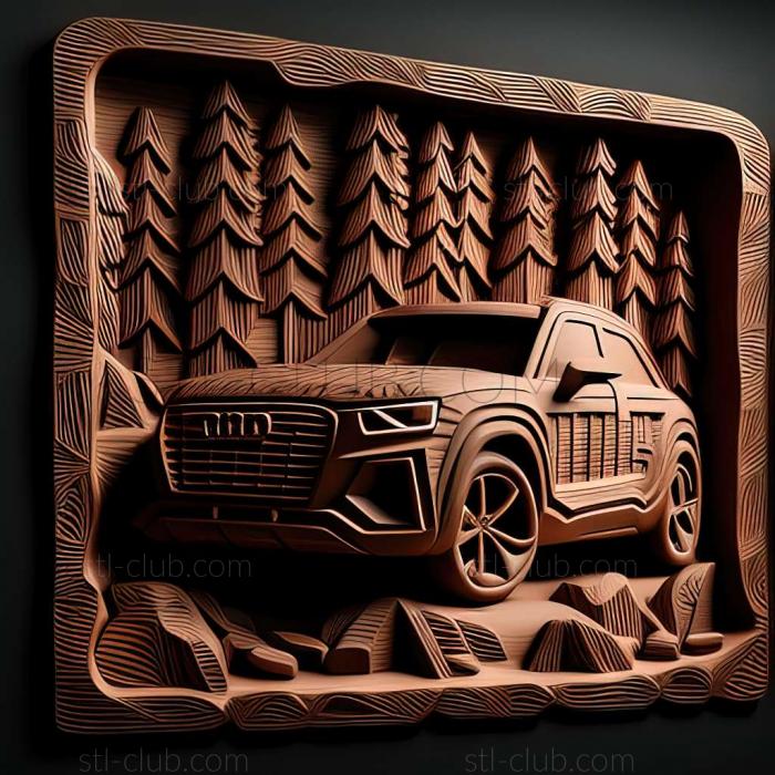 3D модель Audi Q2 (STL)